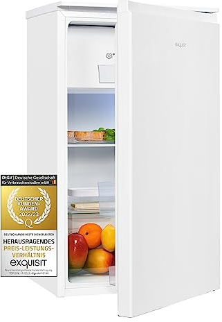 Exquisit Kühlschrank KS117-3-010E weiss | 82 l Nutzinhalt | Weiß