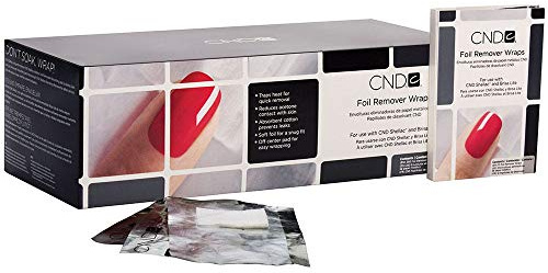 CND Shellac Foil Remover Wraps, 1er Pack (1 x 250 Stück)
