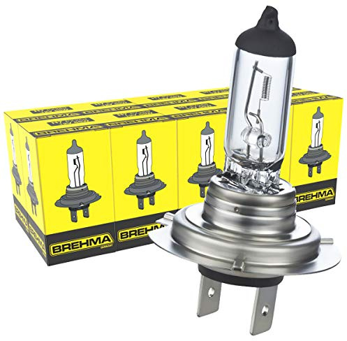 10x Brehma H7 Halogen Lampe Autolampe 12V 55W PX26d Scheinwerfer Lampe Ersatzlampen Abblendlicht Fernlicht Nebellicht