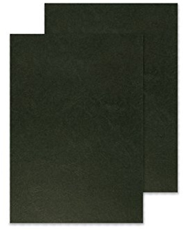 Q-Connect KF00501 Kartondeckel, 250 g/qm, 100 Stück schwarz