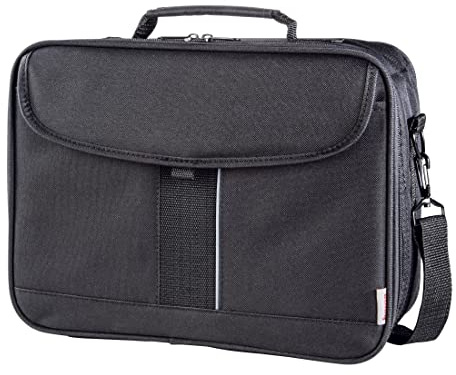 Hama Sportsline Beamertasche groß (Projektor Tasche Größe L, 27 x 39 x 15 cm für Acer, BenQ, Epson, LG, Optoma Beamer) Schwarz
