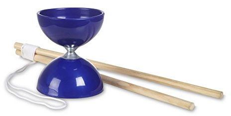 Diabolo spiele - Koordination Kompaktes Outdoor Spiel - Draussen spielzeug Kinder, Blau