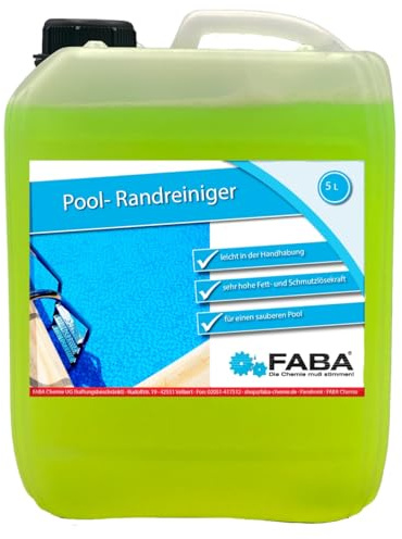 Randreiniger Schwimmbeckenreiniger Poolreiniger Folienreiniger 5L im Kanister