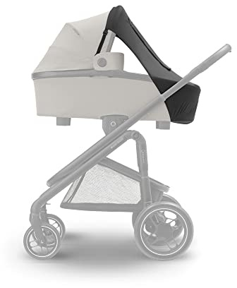 Maxi-Cosi Sonnenverdeck, UPF 50+, Schwarz | Kompatibel mit Maxi-Cosi Babywannen, Kinderwagen und Babyschalen, Sichtfenster, Vielseitig Verwendbar