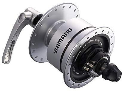 Shimano DH-3N72 6v 3.0w Quick Release Dynamo Front Hub for Use with Rim Brakes