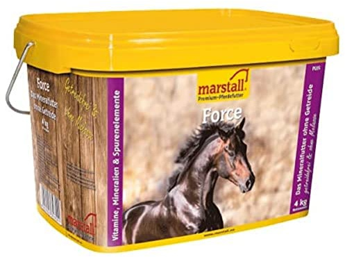 marstall Premium-Pferdefutter Force, 1er Pack (1 x 4 kilograms)
