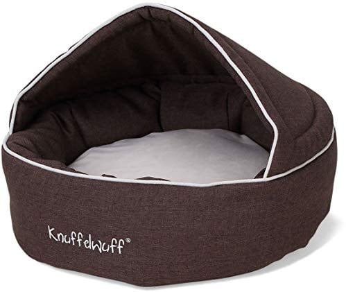 Knuffelwuff 13103 Höhlenbett Pumbaa - Größe Durchmesser 55 cm, braun