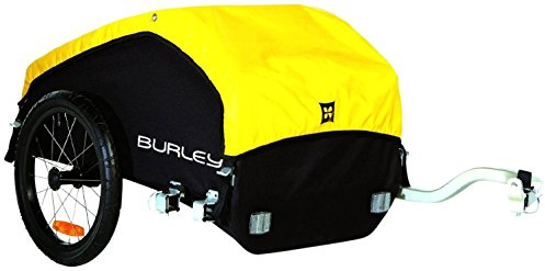 Burley Nomad Fahrradlastenanhänger, schwarz/Gelb, Einheitsgröße
