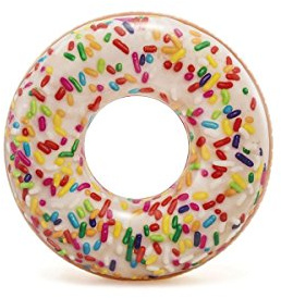Intex 56263NP Luftmatratze Schwimmreifen aufblasbar "Sprinkle Donut" , 99 x 25 cm, 114 cm