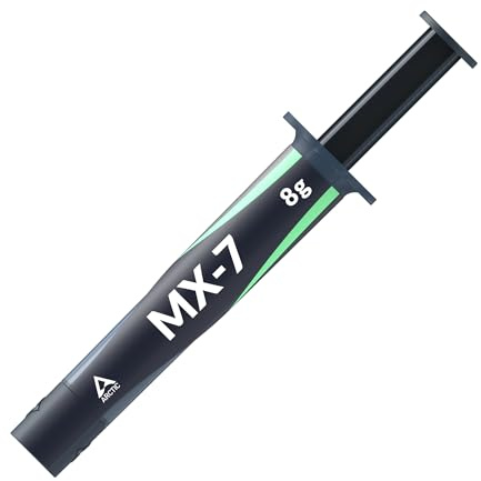ARCTIC MX-7 (8 g) - Ultimate Performance Wärmeleitpaste | Für CPU, Konsolen, Grafikkarten, Laptops, sehr hohe Wärmeleitfähigkeit, lange Haltbarkeit, nicht leitend, nicht kapazitiv