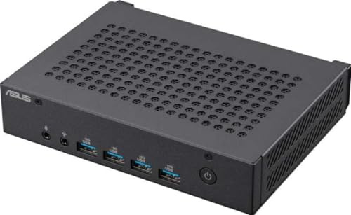 Asus ExpertCenter PN43-SN100AD Mini Desktop PC (Intel N100 Prozessor, integr. Intel UHD Grafik, 4GB DDR4 Speicher, 128GB M2. NVMe PCIe 4.0 SSD, WiFi 6E, Bluetooth 5.2, Windows 11 Pro, Passive Kühlung)