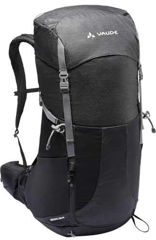 VAUDE Wanderrucksack Brenta 36+6l, wasserabweisender Rucksack Damen & Herren, komfortabler Trekkingrucksack mit integrierter Regenhülle, praktische Fächeraufteilung