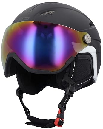 CMP - Wa-2 Skihelm mit Visier, Schwarz, M