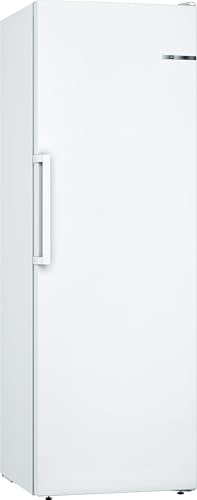 Bosch Serie 4 Freistehender Gefrierschrank 176 x 60 cm 225 L GSN33FWEV | NoFrost nie wieder abtauen, VarioZone flexible Glasablagen, BigBox Schublade, akustisches Warnsignal, leiser Betrieb