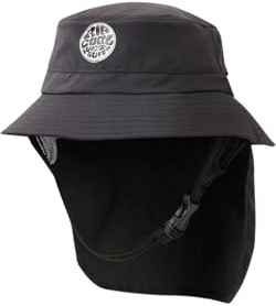 Rip Curl Herren Sonnenhut UPF 50+ Quick Dry Surf Hat with Removable Neck Flap