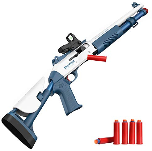 Tovol Zerky Shell Auswurf Schrotflinte - Spielzeug Schaum Blaster Scharfschützengewehr für Jugend Erwachsener, Spielzeug Pistole Gewehr für Geburtstag Geschenk
