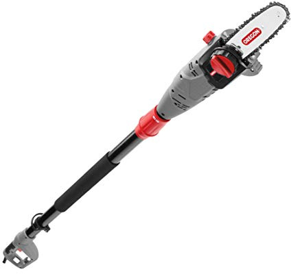 Oregon PS750 230V elektrische Säge mit Teleskopstange, mit großer Reichweite