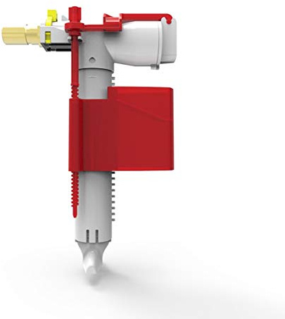 Sanit Universal Füllventil 510 multiflow (kompakt, Füllleistung 3,6 l/min, Anschlussstutzen Messing) 25.001.00..0000, Weiß