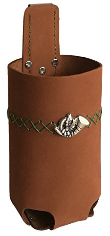 Bierholster Halali 0,5l - Das Original aus echtem Leder - Bier Holster Bierhalter