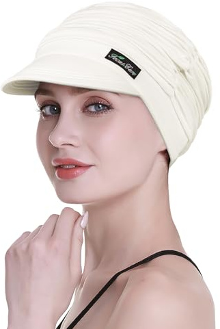 FocusCare Weiche Chemo-Schals für Frauen, Bambus-Stoff, Baseballmütze, Turban für Haarausfall