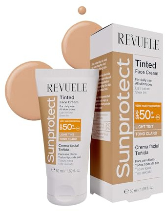 Revuele Sunprotect Getönte Gesichtscreme LSF 50+ – Light Tint, 50 ml