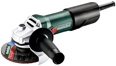 metabo Winkelschleifer WEV 850-125 - 850 W, 125 mm, Drehzahlregelung, Vario-Constamatic Elektronik, Überlastschutz, Sanftanlauf, Wiederanlaufschutz - Inkl. Zubehör