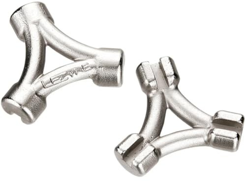 Lezyne Werkzeug Speichenschlüssel CNC, Silber-Glänzend, 1-ST-YSW-V106 | Fahrrad-Arbeitsständer