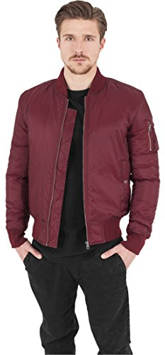 Urban Classics Basic Bomber Jacket Männer Bomberjacke schwarz
