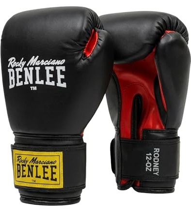 BENLEE Rodney Boxhandschuhe, Trainingshandschuhe für Einsteiger,mehrschichtige Schaumstofftechnologie,sicherer Klettverschluss am Handgelenk,Box-& Kampfsport-Handschuhe für das Training, SR-14