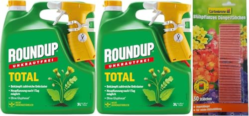2 X 3L Roundup®Unkrautfrei Total