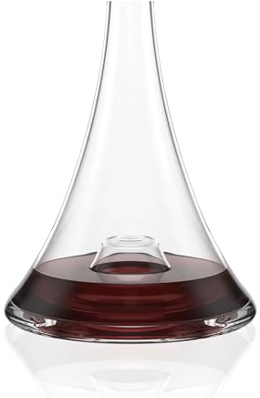Stölzle Lausitz Erebus Vulkanos Dekanter Weinkaraffe 1,5 l | Mundgeblasene Rotweindekanter und Weinkaraffen für optimale Aromaentfaltung & spülmaschinengeeignet
