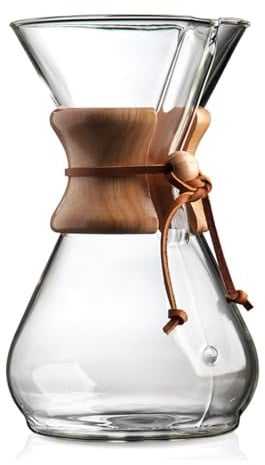 Chemex CM-10A Kaffee Zubereiter, Glas, 10 Tassen