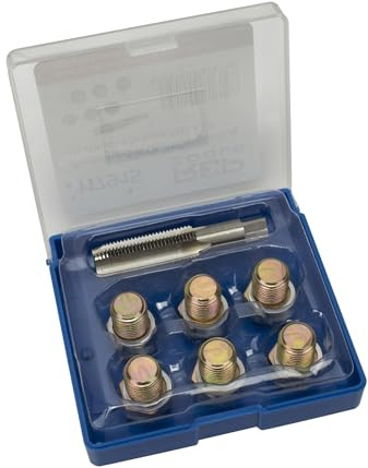 RepTools Reparatur-Set für defekte Öl-Ablassgewinde M14x1,5 Gewinde Reparatur Ölwanne Innengewinde