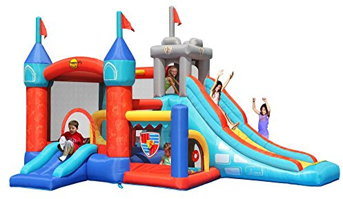 Mittelalterlich Hüpfburg HappyHop Schloß