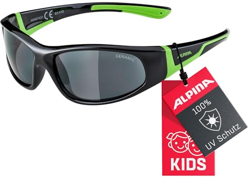 ALPINA FLEXXY JUNIOR - Verspiegelte und Bruchsichere Sonnenbrille Mit 100% UV-Schutz Für Kinder