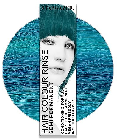 Stargazer Semi Permanent Hair Colour Rinse - UV Turquoise