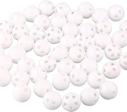 SquarezhenBo 10 Stück Rasseleinsätze, Geräuschmacher-Ball, quietschender Ersatzball, Spielzeug, Rasselbox, Rasselbälle für Haustier, Baby, Spielzeug, Rasselballeinsatz, Ersatz, 24 mm