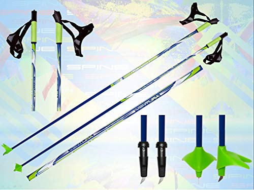 Spine Ventura Skating Skike Roller Rollski Stöcke Nordic Blading Langlaufstock ALU (160)