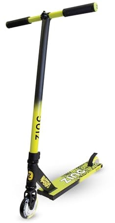 Zinc Stunt-Roller für Kinder – Leichter Roller mit Profi-Möwenlenker-Design, ABEC-Lagern und 100-mm-PU-Rädern für sanftes Fahren für Kinder und Jugendliche – Leicht und stabil