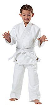 Kwon Kinder Kampfsportanzug Judo Randori Anzug, Weiß, 140 EU