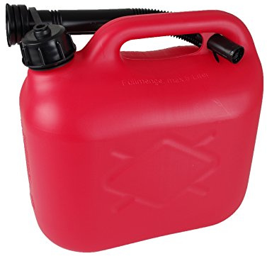 All Ride 871125200936 Kanister mit Wasserhahn Rot Weich 5L 300 g