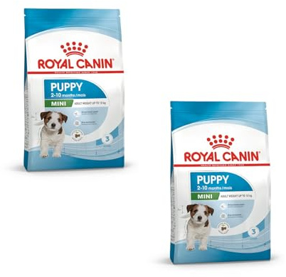 Puppy Mini | Trockenfutter für Hunde | 2 x 800 g | Für Welpen bis 10 kg | Royal Canin | Alleinfuttermittel | Zur täglichen Versorgung in der Welpenphase | Für kleine Hunderassen | Doppelpack