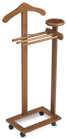 Arredamenti Italia Herrendiener für Schlafzimmer ANTIMO, Holz - Farbe: Kirsche Holz AR-It il Cuore del Legno“