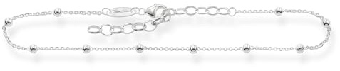 THOMAS SABO Fußkette Dots 925er Sterlingsilber
