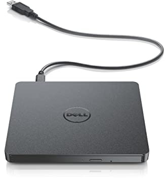 Dell,918529,Slim AA8DW316, externes/mobielesUSB DVD+/- RWDVD-RAM-Laufwerk (Plug-and-Play-Lösung zum Brennen undAbspielen von DVDs/CDs, Zu Hause oder unterwegs, flache, leichte, USB 2.0) Anthrazit