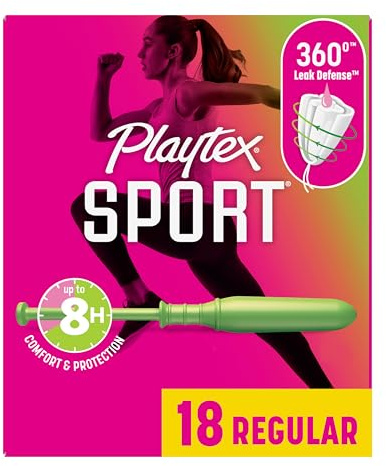 Playtex Playtex Sport Tampons, Regular Unscented 18 each