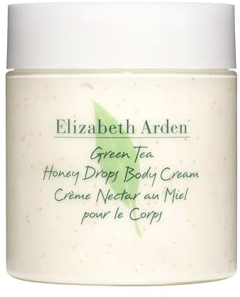 Elizabeth Arden Green Tea Honey Drops, Körpercreme angereichert mit grünem Tee-Extrakt, echtem Honig und pflegender Shea Butter, 500 ml