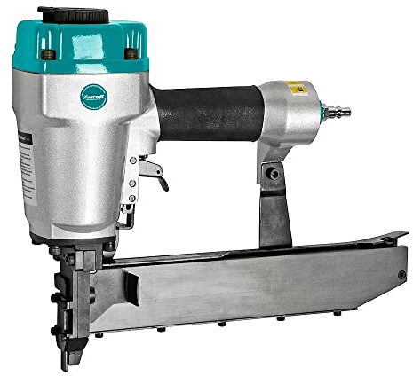 Aircraft Druckluft Tacker, Klammergerät KG50 Pro (1,8 l pro Schuss, Arbeitsdruck: 6 bar, Klammern 19 – 50 mm, Typ N) 2405601