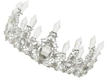 AUTSUPPL Tortenkrone Eiszapfen Kristall-tortendekoration Geburtstagsdeko Hochzeitskopfschmuck Elegante Ornament-aufsatz