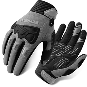 INBIKE MTB Handschuhe Motocross 100% Voll Schutz mit TPR Fingerpads und SCR-Pad für Flexibilität beim Rennradfahren, Mountainbiken, Faltradfahren, Fixed-Gear-Radfahren usw